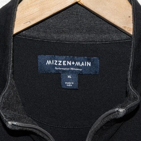 Mizzen+Main Black Men's Sweater - Picture 4 of 6